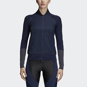 [해외] ADIDAS USA Womens adidas by Stella McCartney Run Ultra Knit Woven Jacket [아디다스자켓,아디다스패딩] Collegiate Navy (CW1182)