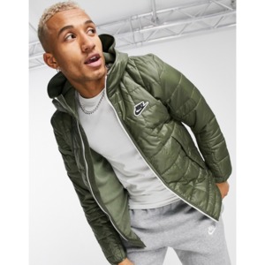 [해외]Nike zip-front hooded synthetic fill puffer jacket in khaki [나이키자켓] Khaki (1750972)