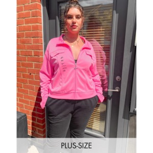 [해외]Nike Plus swoosh track jacket in pink [나이키자켓] Pink (1805565)