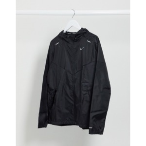 [해외]Nike Running Windrunner hooded jacket in black [나이키자켓] Black (1627848)